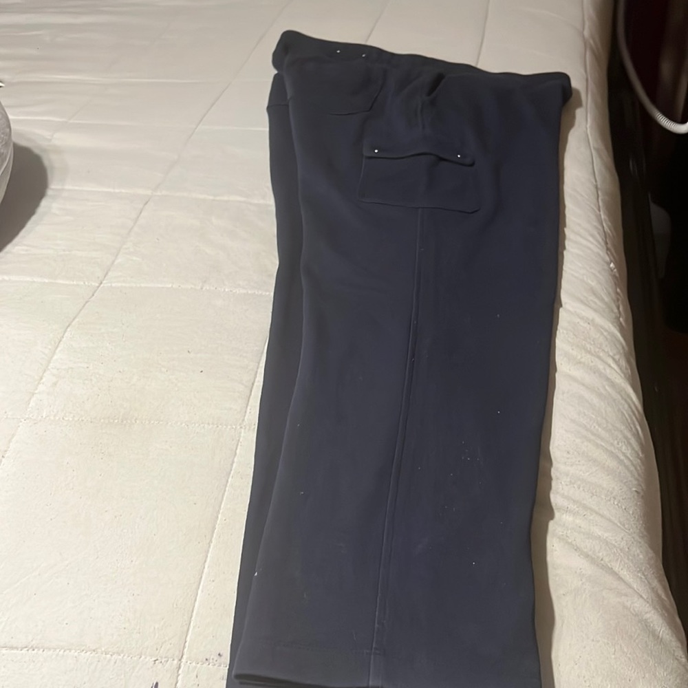 T by Talbots blue pants with pockets